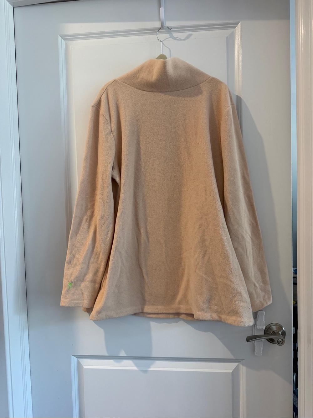 Dudley Stephens Cream Cowl-Neck Pullover